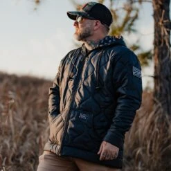 Grunt Style Woobie Full-Zip Hoodie - Black -Daily Clothing Store BlankPoster2000x2000 GS5342WoobieFull ZipHoodie Black 3