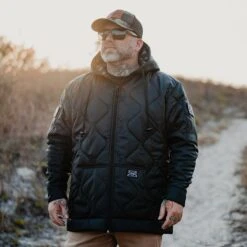 Grunt Style Woobie Full-Zip Hoodie - Black -Daily Clothing Store BlankPoster2000x2000 GS5342WoobieFull ZipHoodie Black 6