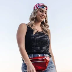 Women'sGrunt Style Logo Flowy Tank - Black Camo -Daily Clothing Store BlankPoster 2000X2000 1BlackCamo