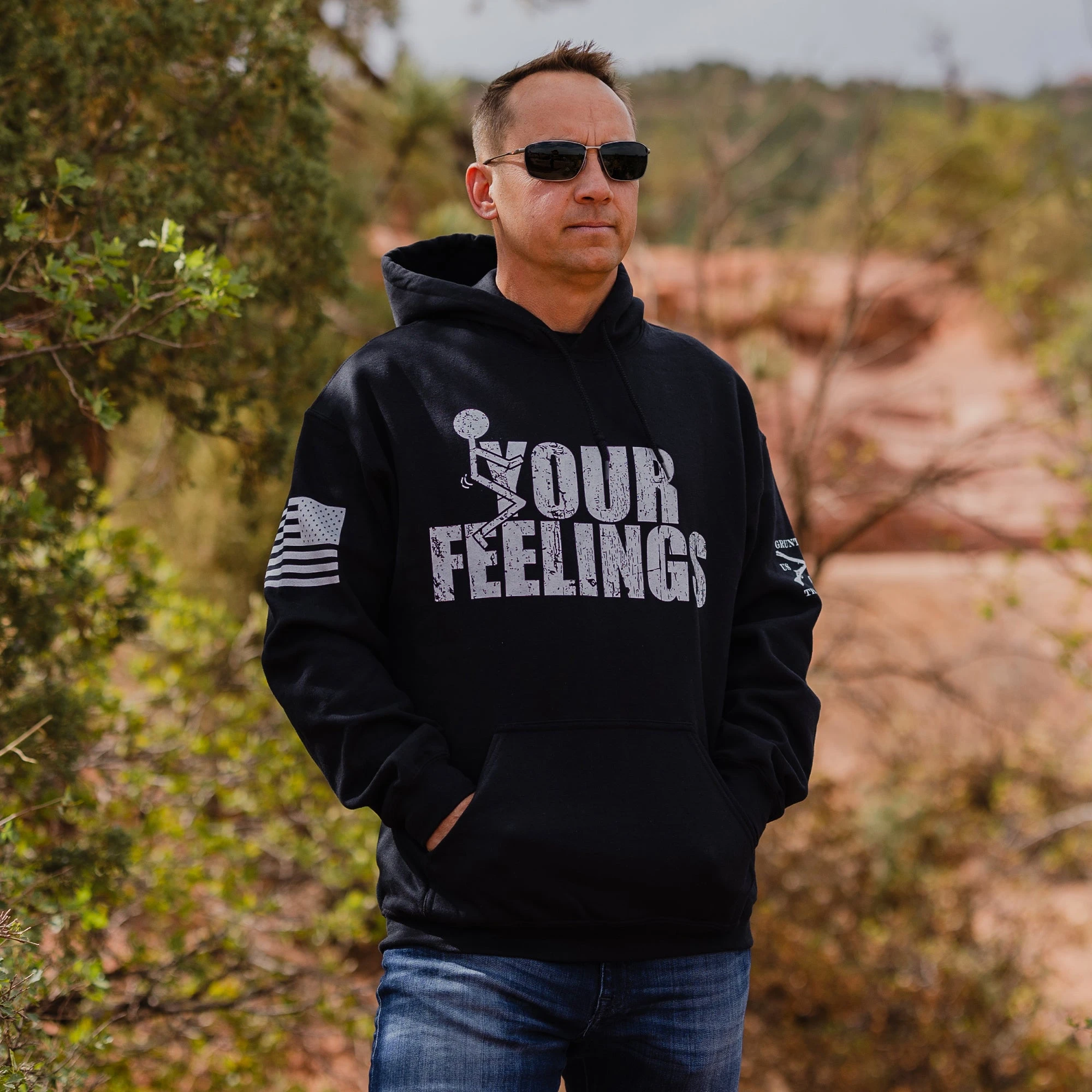 F*ck Your Feelings Hoodie - Black 4 F*ck Your Feelings Hoodie - Black - Image 2