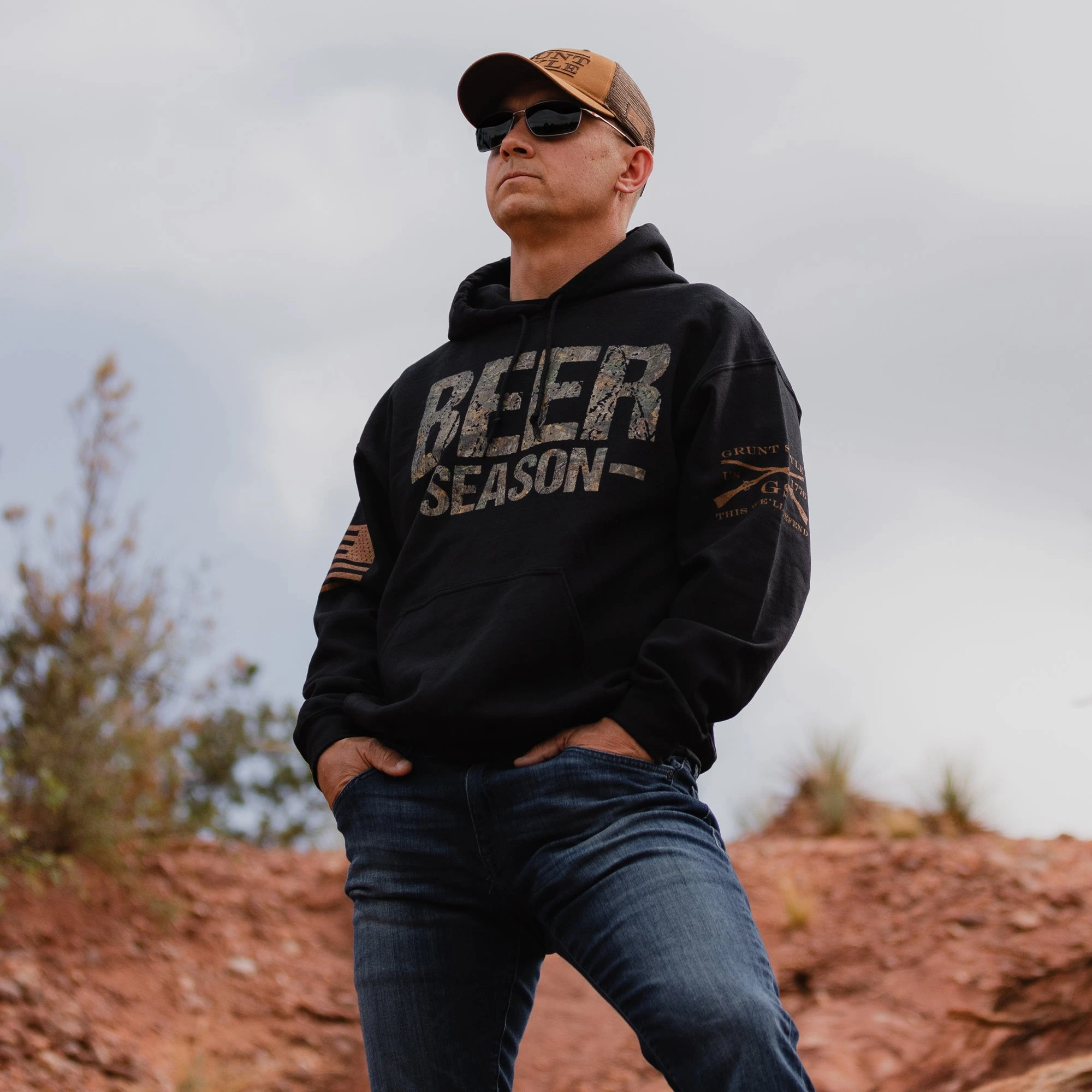 Realtree Edge® Beer Season Hoodie - Black 5 Realtree Edge® Beer Season Hoodie - Black - Image 3