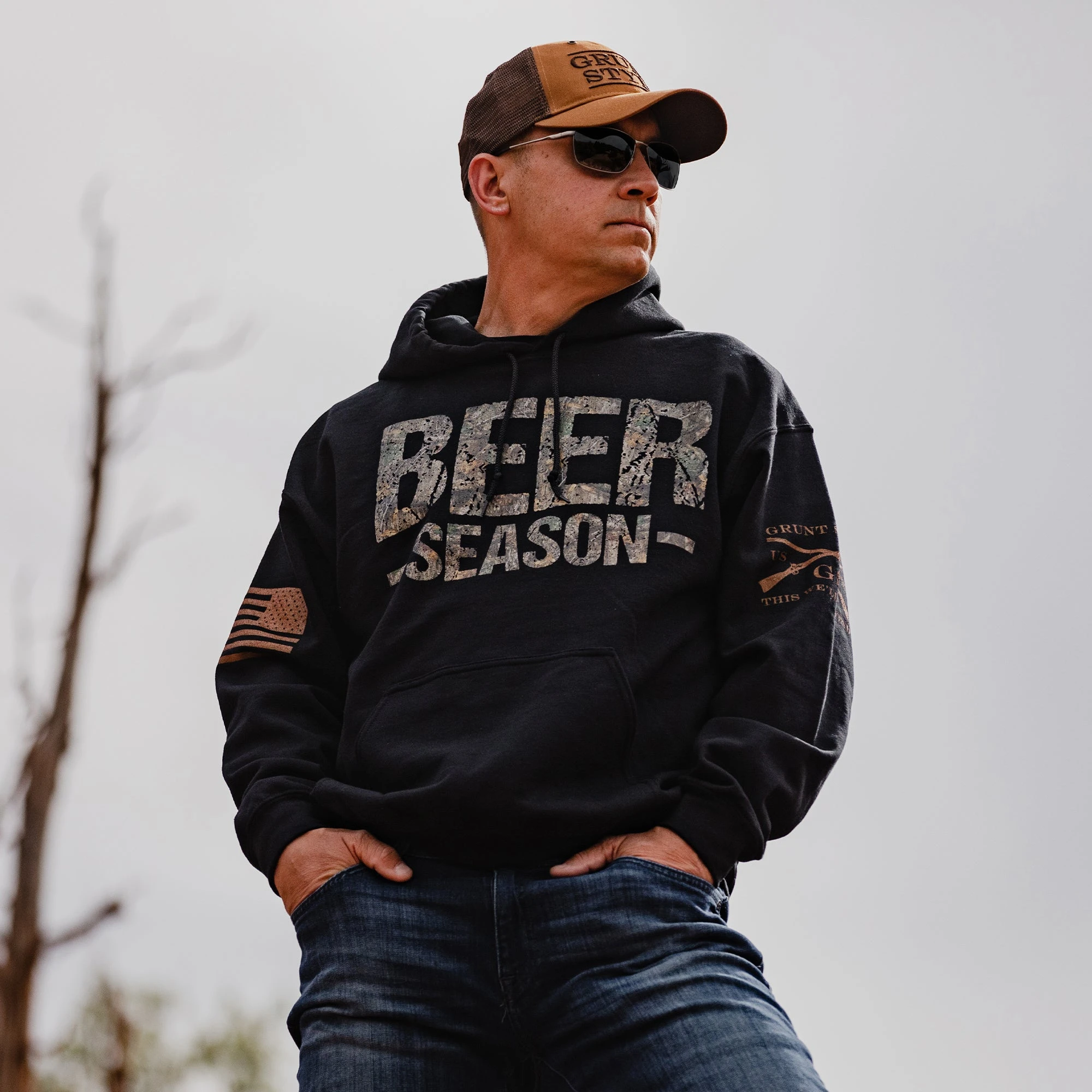 Realtree Edge® Beer Season Hoodie - Black 6 Realtree Edge® Beer Season Hoodie - Black - Image 4