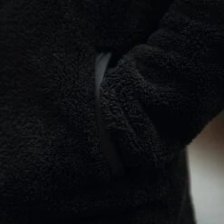 Men's Sherpa Full-Zip - Black -Daily Clothing Store BlankPoster 2000X2000 GS4944 GruntStyleSherpaFull Zip Black 3