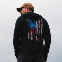 Freedom Flag Full-Zip Hoodie - Black 13 Freedom Flag Full-Zip Hoodie - Black -Daily Clothing Store BlankPoster 2000X2000 GS5085 FreedomFlagFull ZipHoodie Black