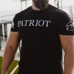 Patriot Defined T-Shirt - Black -Daily Clothing Store BlankPoster 2000X2000 Patriot min