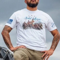 Rebel Scum T-Shirt - White -Daily Clothing Store BlankPoster 2000X2000 RebelScum