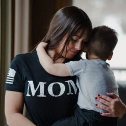 Women's Mom Defined T-Shirt - Black -Daily Clothing Store BlankPoster 2000X2000 copy13MomBlanks