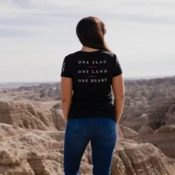 Women's Freedom Rose V-Neck - Black -Daily Clothing Store BlankPoster 2000X2000 copy2FreedomRose min