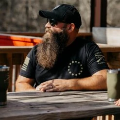 Betsy Rifle Flag T-Shirt - Black 11 Betsy Rifle Flag T-Shirt - Black -Daily Clothing Store BlankPoster 2000X2000 copy4BetsyRifle min