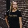 Women's Bourbon Makes It Better Slim Fit T-Shirt - Black -Daily Clothing Store BlankPoster 2000x2000 GS5518 WomensBourbonMakesItBetter