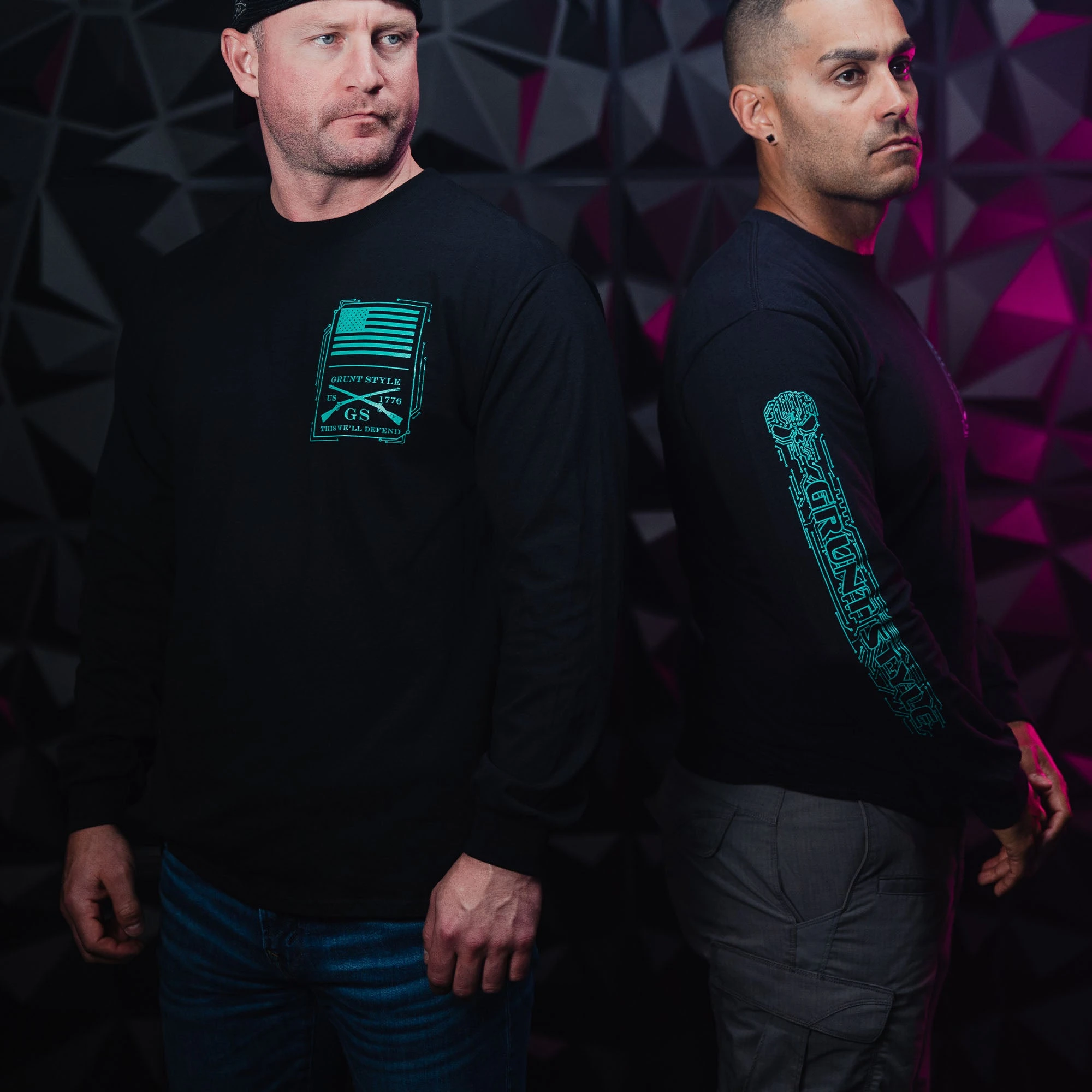 Circuit Skull Long Sleeve - Black 4 Circuit Skull Long Sleeve - Black - Image 2