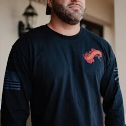 Liberty Or Death Long Sleeve - Black -Daily Clothing Store BlankPoster 2000x2000 1 GS5808LibertyorDeathLS Black