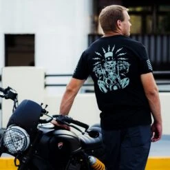 Uncle Sam Freedom Rider T-Shirt - Black -Daily Clothing Store BlankPoster 2000x2000 3 GS5775UncleSamFreedomRider Black