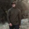 Men's Waffle Top Hoodie - Military Green -Daily Clothing Store BlankPoster 2000x2000 4 GS5667WaffleTopHoodie MilGreen