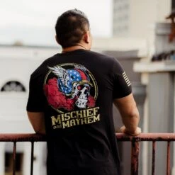 Mischief And Mayhem T-Shirt - Black -Daily Clothing Store BlankPoster 2000x2000 4 GS5777MischiefandMayhem Black