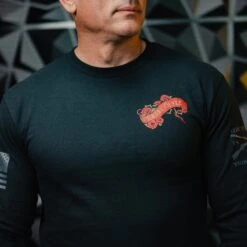 Liberty Or Death Long Sleeve - Black -Daily Clothing Store BlankPoster 2000x2000 4 GS5808LibertyorDeathLS Black