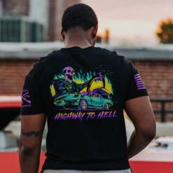 Highway To Hell T-Shirt - Black -Daily Clothing Store BlankPoster 2000x2000 8 GS5773HighwaytoHell Black