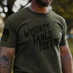 WTF II T-Shirt - Military Green 9 WTF II T-Shirt - Military Green -Daily Clothing Store BlankPoster 2000x2000 GS5201 WhiskeyTangoFoxtrot min