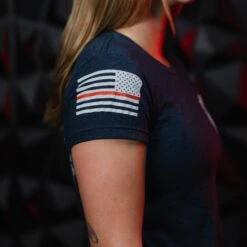 Women's Wherever Flames May Rage Slim Fit T-Shirt - Midnight Navy -Daily Clothing Store BlankPoster 2000x2000 GS5717WomensWhereverFlamesMayRageSlimFit MidnightNavy 1