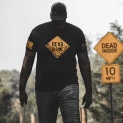 Dead Inside T-Shirt - Black -Daily Clothing Store BlankPoster 2000x2000 GS5737 DeadInside Black 1