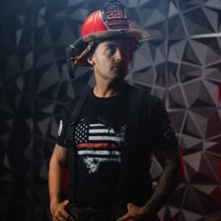 Red Line American Acid T-Shirt - Black -Daily Clothing Store BlankPoster 2000x2000 GS5770RedLineAmericanAcid Black 3