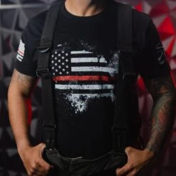 Red Line American Acid T-Shirt - Black -Daily Clothing Store BlankPoster 2000x2000 GS5770RedLineAmericanAcid Black 4