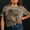 Women's American Vintage Relaxed Fit T-Shirt - Olive Triblend -Daily Clothing Store BlankPoster 2000x2000 GS5881AmericanVintageRelaxedFit Olive
