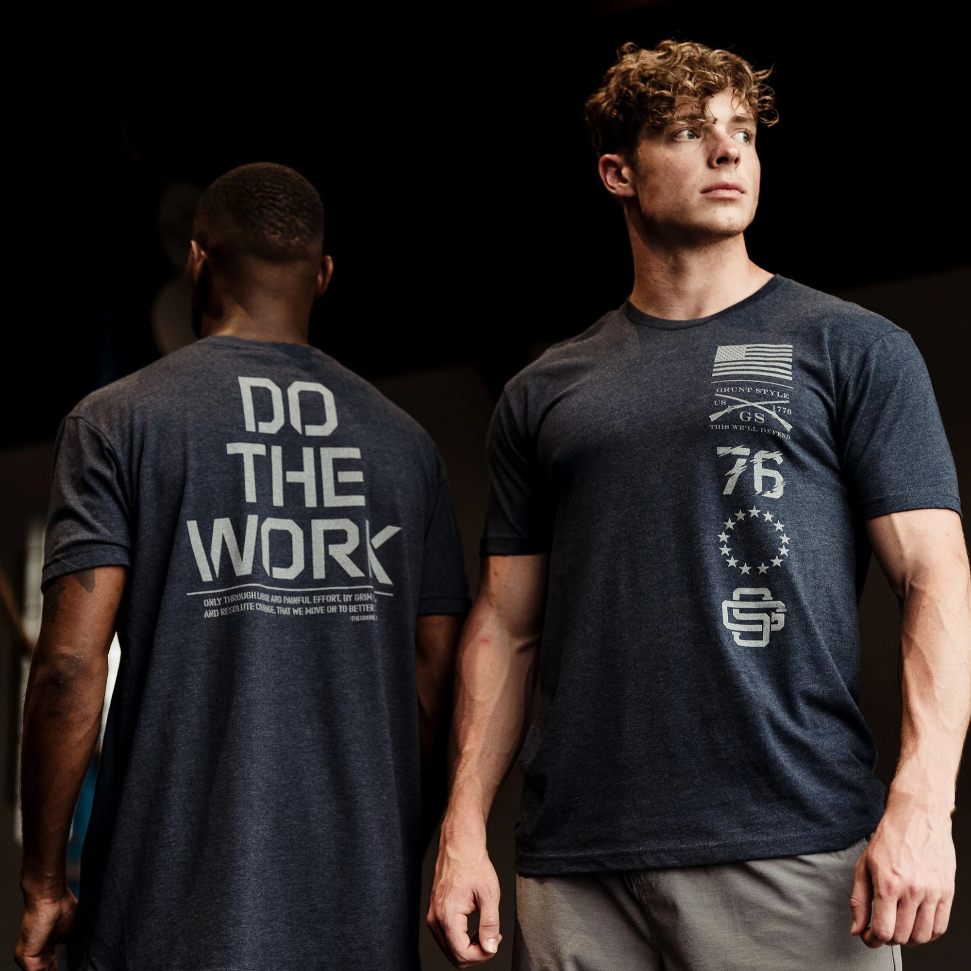 Do The Work T-Shirt - Midnight Navy 4 Do The Work T-Shirt - Midnight Navy - Image 2