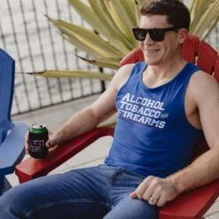 A.T.F. Tank - Royal 8 A.T.F. Tank - Royal -Daily Clothing Store BlankPoster 2000x2000 GS5912Men sA.T.F.TankRoyal