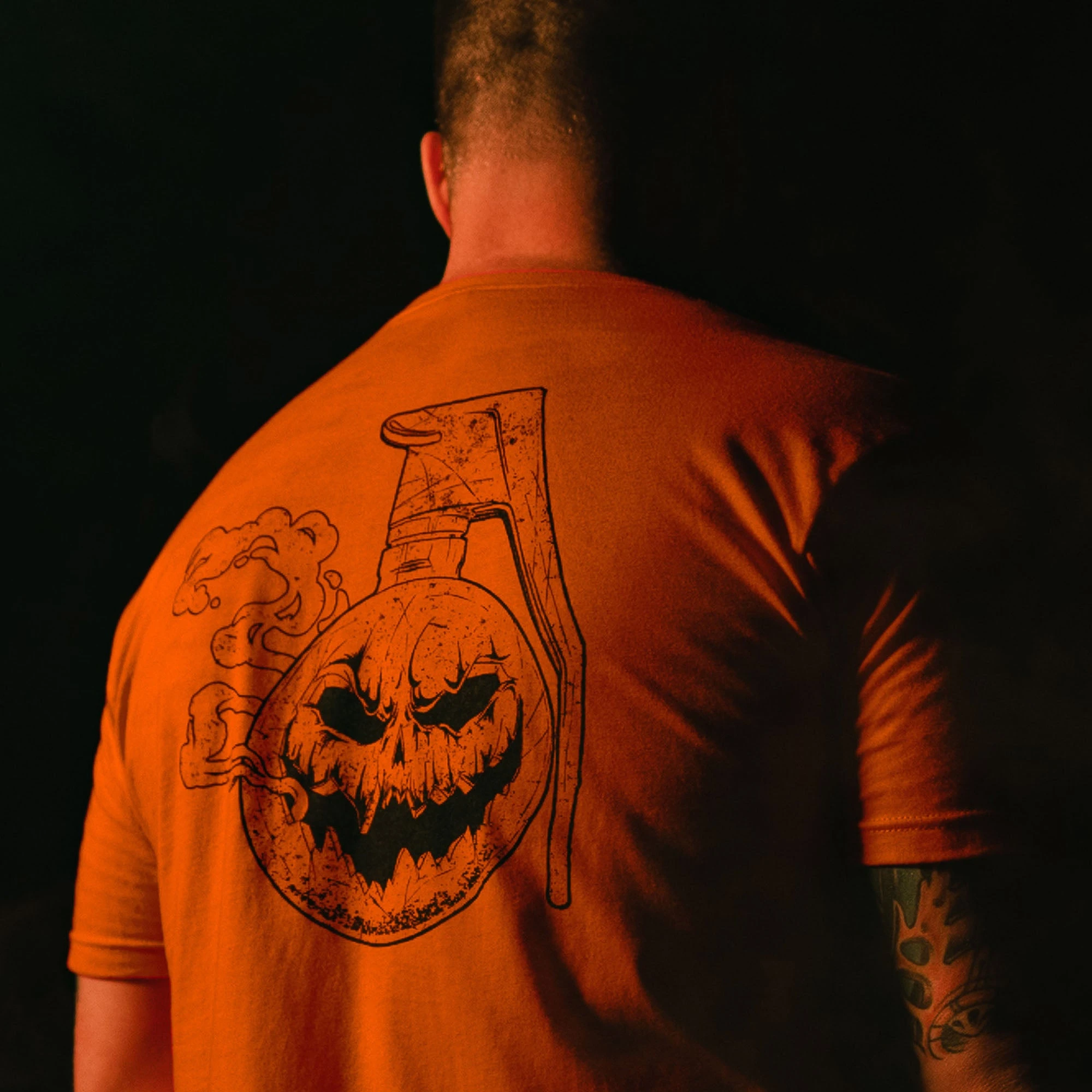 Jack-O-Nade Tee - Orange 4 Jack-O-Nade Tee - Orange - Image 2