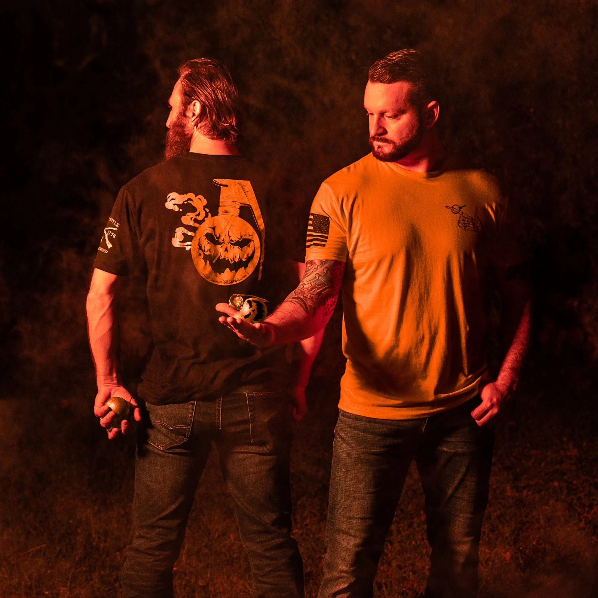 Jack-O-Nade Tee - Orange 8 Jack-O-Nade Tee - Orange - Image 6