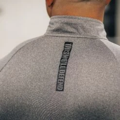 Men's 1/4 Zip - Heather Gray -Daily Clothing Store BlankPoster 2000x2000 copy2 GS5302 GruntStyle1 4Zip HeatherGray