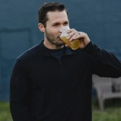 Men's This We'll Defend Triblend 1/4 Zip Pullover - Black -Daily Clothing Store BlankPoster 2000x2000 copy3GS5049 ThisWe llDefendBlackTriblend1 4ZipPullover min