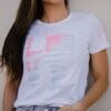 Women's Love Of Country Ombre T-Shirt - White -Daily Clothing Store BlankPoster 2000x2000 copy3 GS5426LoveofCountryOmbre White