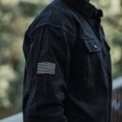 Men's Lightweight Field Shacket - Black 12 Men's Lightweight Field Shacket - Black -Daily Clothing Store BlankPoster 2000x2000 copy5 1GS5677LightweightFieldShacket Black