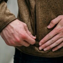 Men's Sweater Jacket - Coyote -Daily Clothing Store BlankPoster 2000x2000 copy7 GS4976 GruntStyleSweaterJacket Coyote