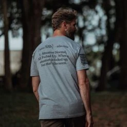 SNAFU T-Shirt - Heather Gray 19 SNAFU T-Shirt - Heather Gray -Daily Clothing Store BlankPoster 2000x2000 copy7 GS5356 SNAFU HeatherGray