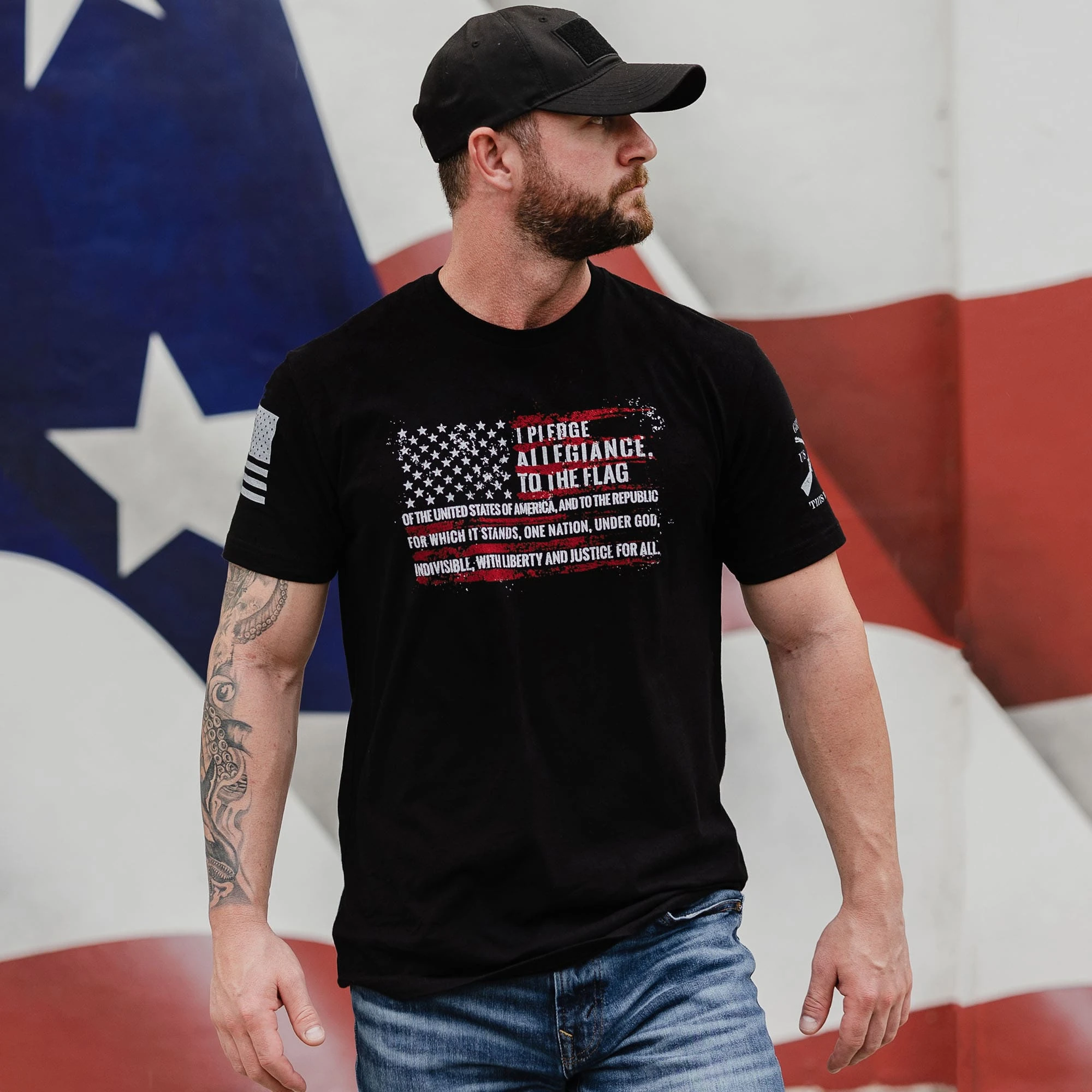 Pledge T-Shirt - Black 8 Pledge T-Shirt - Black - Image 6