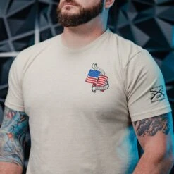 No Sacrifice No Victory T-Shirt - Sand -Daily Clothing Store BlankPoster 2000x2000 copyGS5788NoSacrificeNoVictory Sand