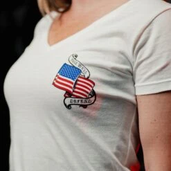 Daily Clothing Store 24 Daily Clothing Store -Daily Clothing Store BlankPoster 2000x2000 copyGS5789Women sNoSacrificeNoVictoryV Neck White