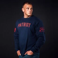 Zero F's Given Long Sleeve - Midnight Navy -Daily Clothing Store BlankPoster 2000x2000 copyGS5836 ZeroFsGivenLS Navy