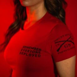 Women's R.E.D. All Forces T-Shirt - Red 13 Women's R.E.D. All Forces T-Shirt - Red -Daily Clothing Store BlankPoster 2000x2000 copy GS5111 GS5116 R.E.D.AllForces WomensRed YouthHoodieBlack min