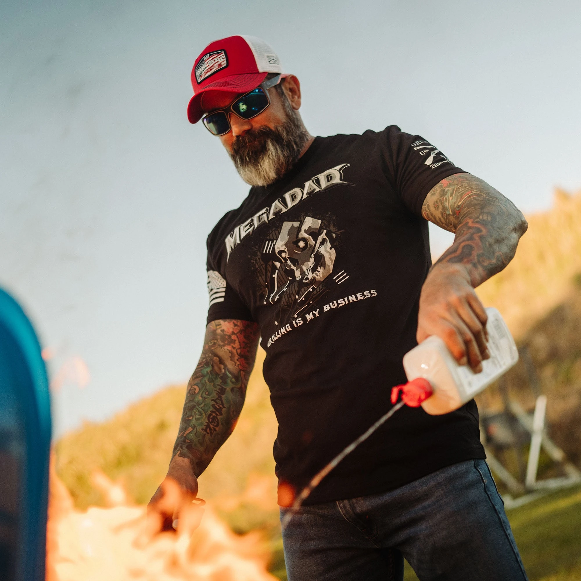 MegaDad T-Shirt - Black 6 MegaDad T-Shirt - Black - Image 4