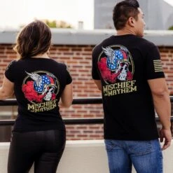 Mischief And Mayhem T-Shirt - Black -Daily Clothing Store BlankPoster 2000x2000 copy GS5777GS5778MischiefandMayhemPAIR