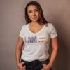 Women's I AM 76 V-Neck - White -Daily Clothing Store Blank Poster 2000x2000 GS6023IAM76V Neck White 2