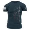 This We'll Defend Flag 2.0 T-Shirt - Midnight Navy -Daily Clothing Store GS2766 This We ll Defend Flag 2.0 WEB READY