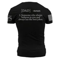 Dad Defined T-Shirt - Black 14 Dad Defined T-Shirt - Black -Daily Clothing Store GS2789 Dad Define WEB READY Back min