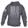 Rifle Flag 2.0 Hoodie- Dark Heather -Daily Clothing Store GS2858 RifleFlagHoodie2.0 DarkHeather WEB READYR1