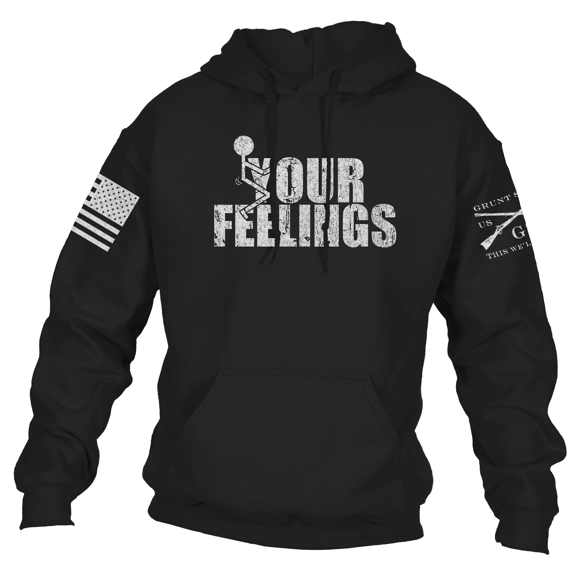 F*ck Your Feelings Hoodie - Black 3 F*ck Your Feelings Hoodie - Black