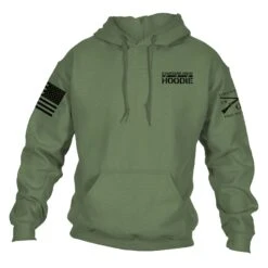 This Is My Hoodie Sweatshirt - Military Green -Daily Clothing Store GS3655 ThisIsMyHoodie MilitaryGreen STANDARD WEB READY front min